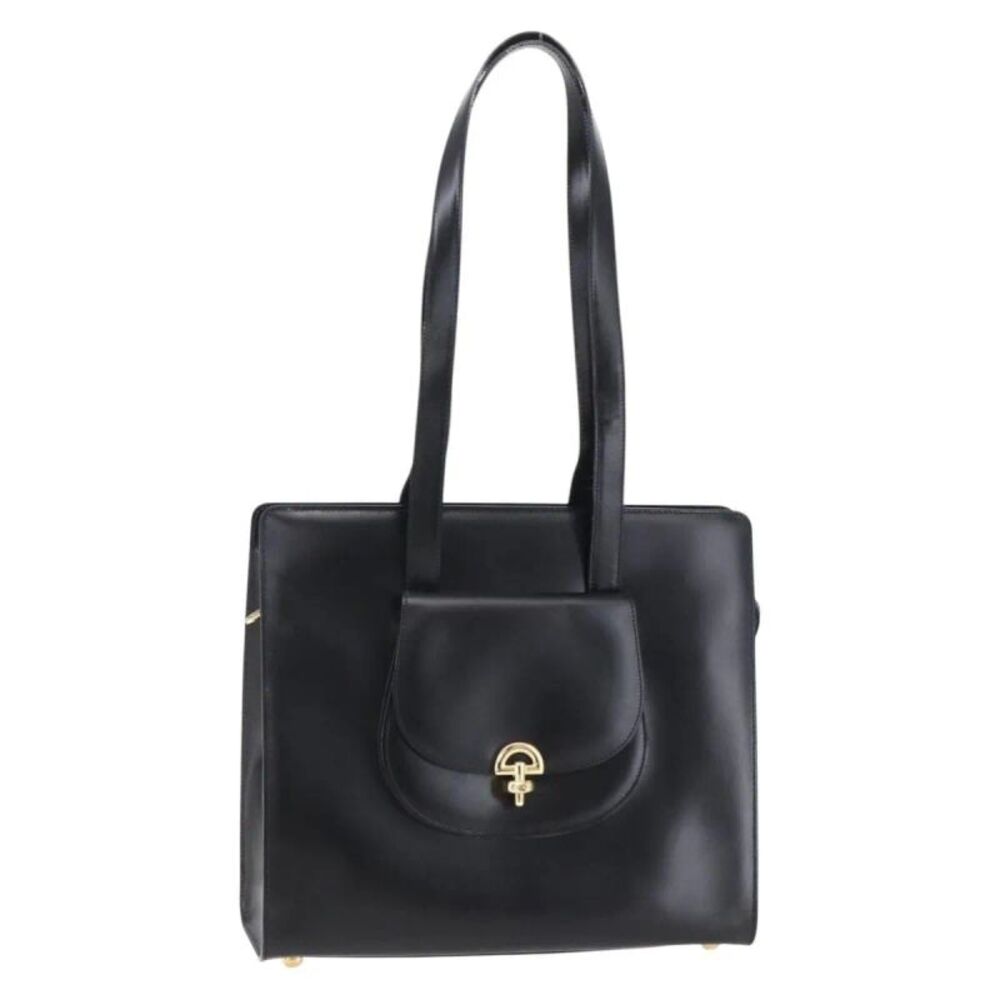 Celine Tote Leather Black Leather Tote Bag Bag